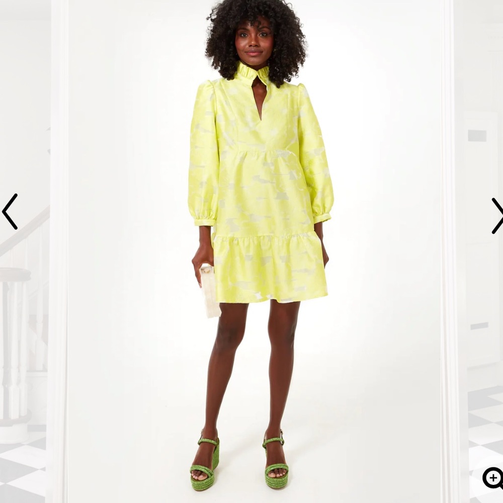 Tuckernuck Citron Fil Coupe Palmerston Dress